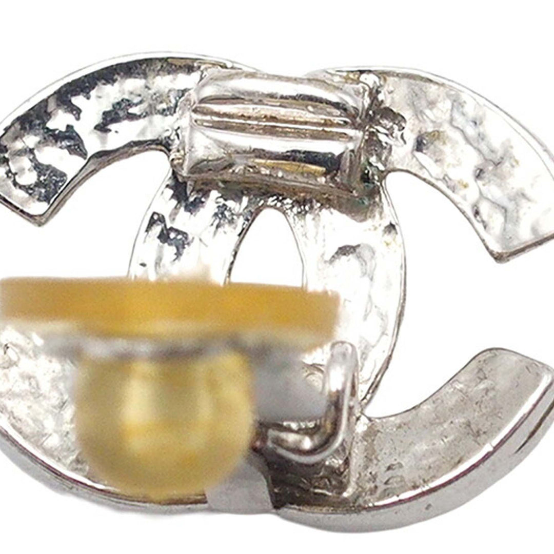 Chanel plaqué CC Clip on Boucles d’oreilles – GABY PARIS Authentique