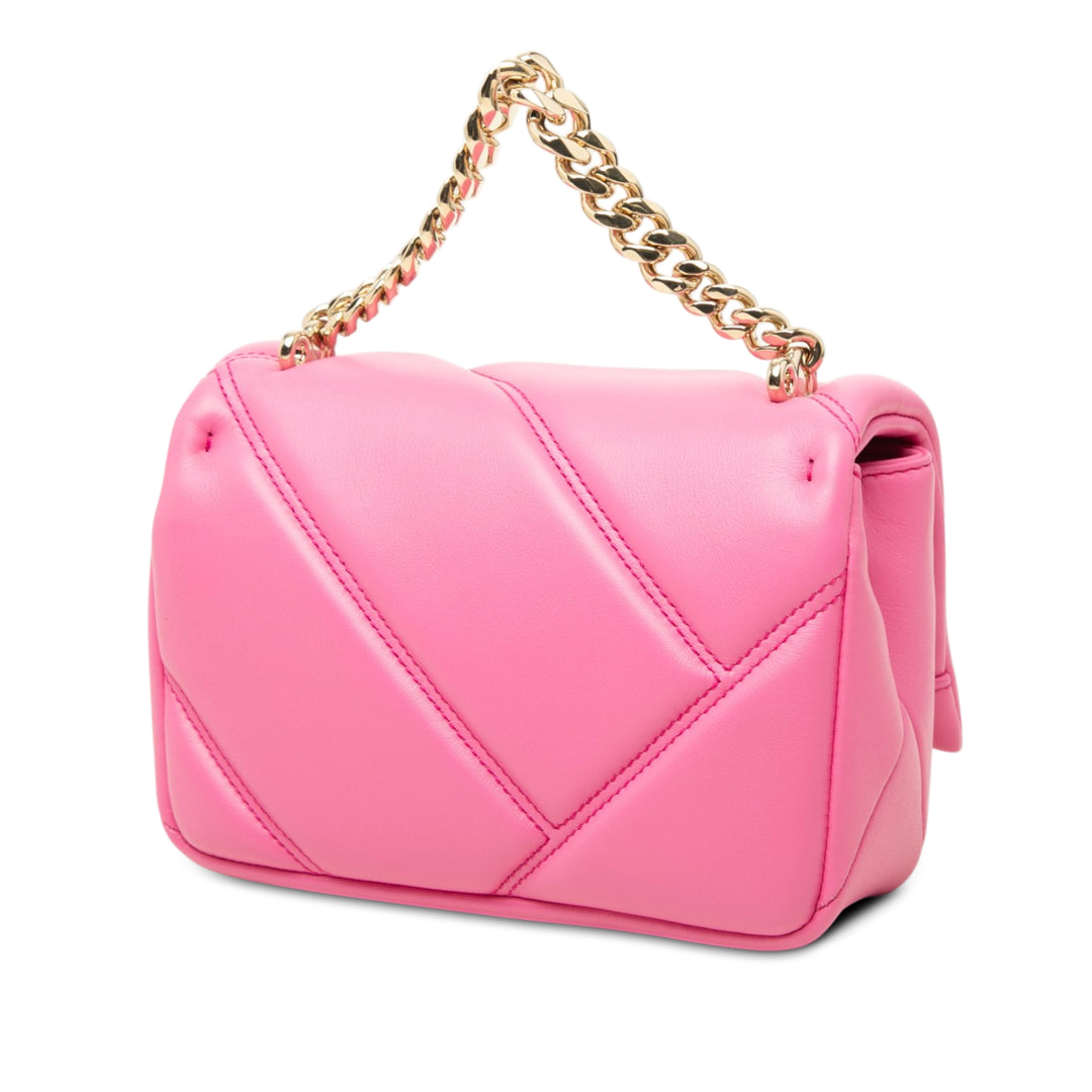 Bvlgari Sac à main Serpenti Cabochon Mini Rose – vue 2 – GABY PARIS