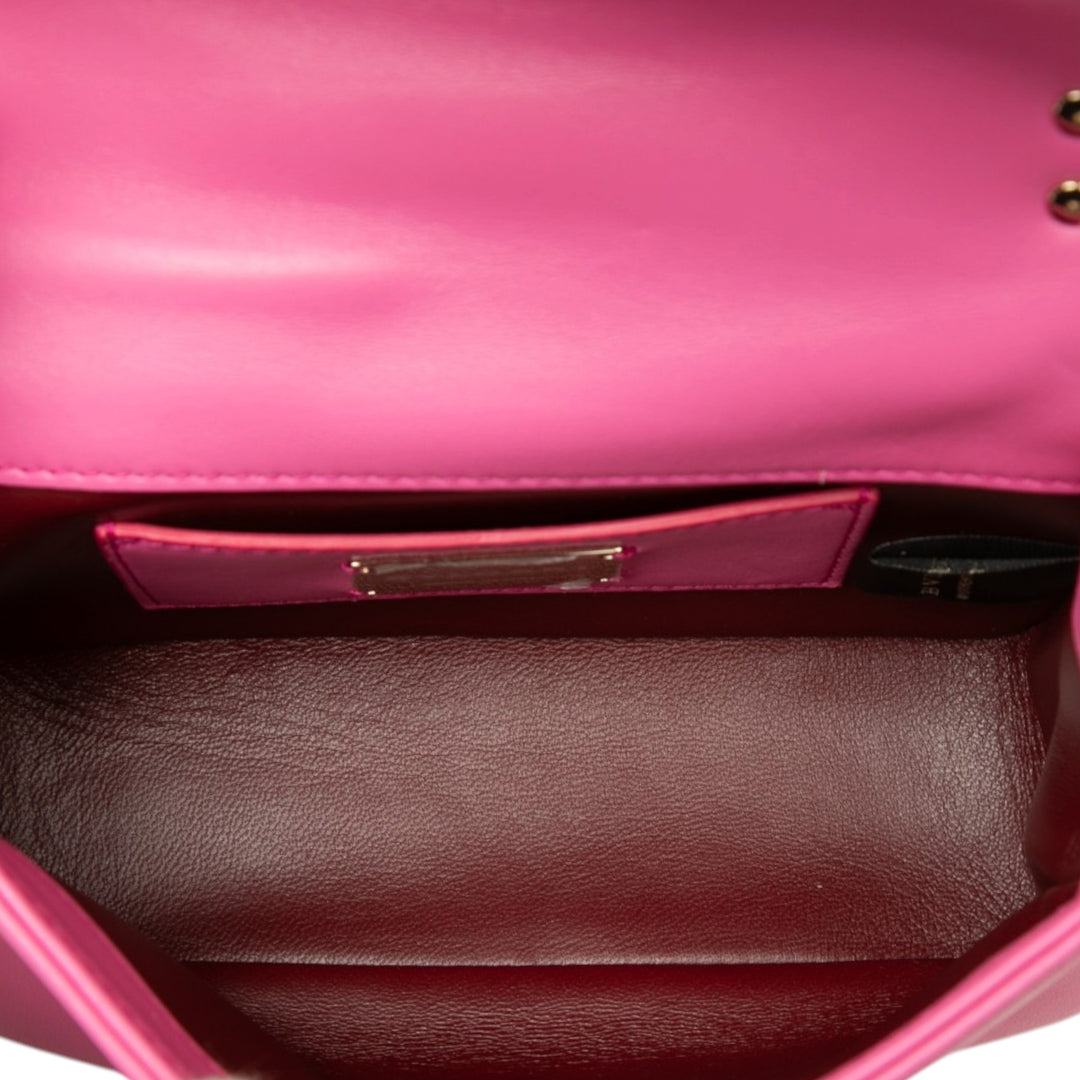 Bvlgari Sac à main Serpenti Cabochon Mini Rose – vue 4 – GABY PARIS