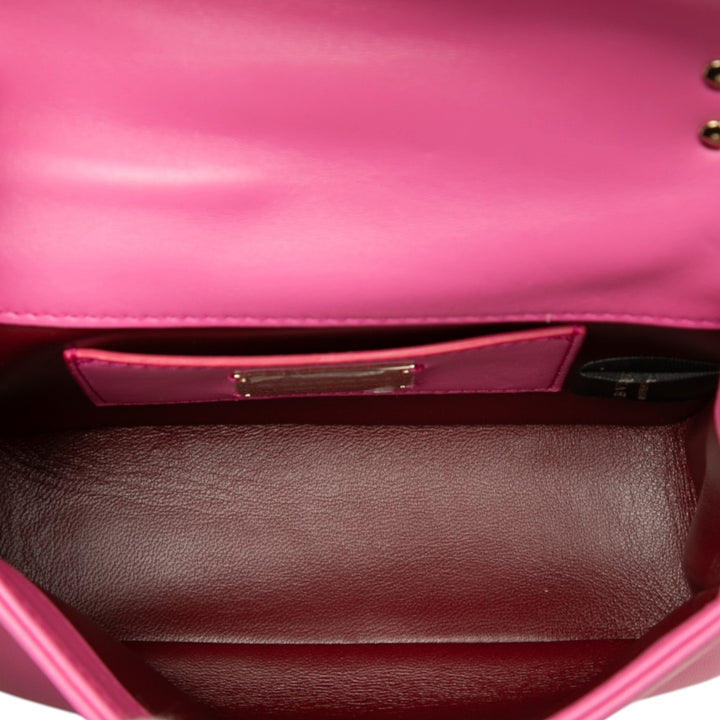 Bvlgari Sac à main Serpenti Cabochon Mini Rose – vue 4 – GABY PARIS