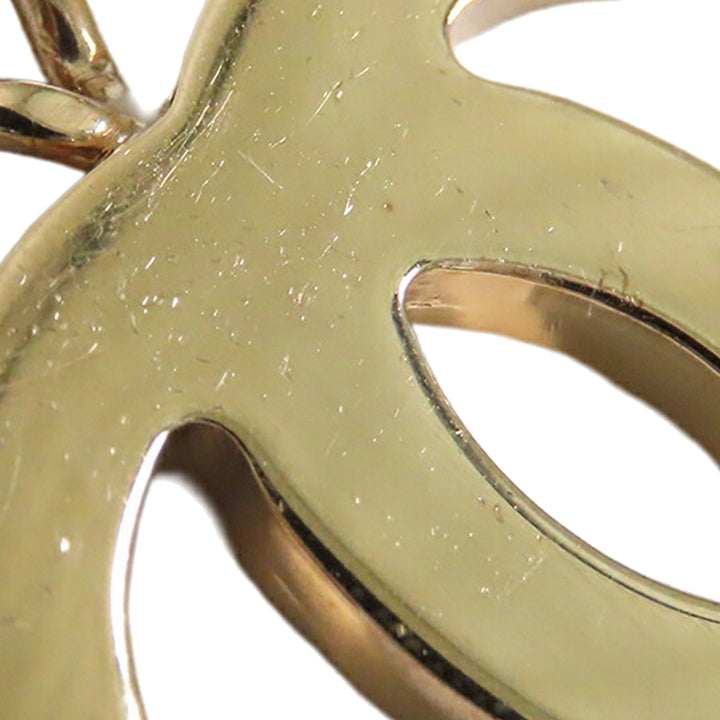 Chanel plaqué CC Rhinestones Charm Bracelet