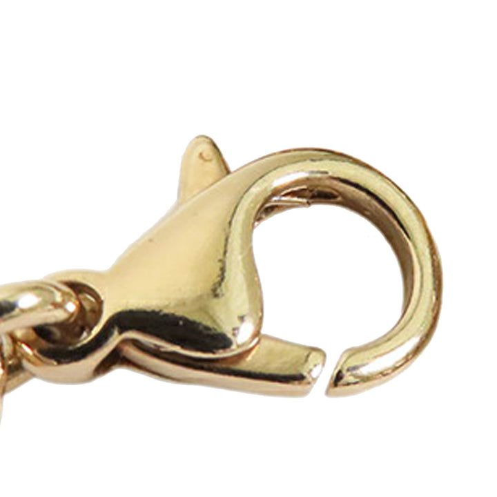 Chanel plaqué CC Rhinestones Charm Bracelet