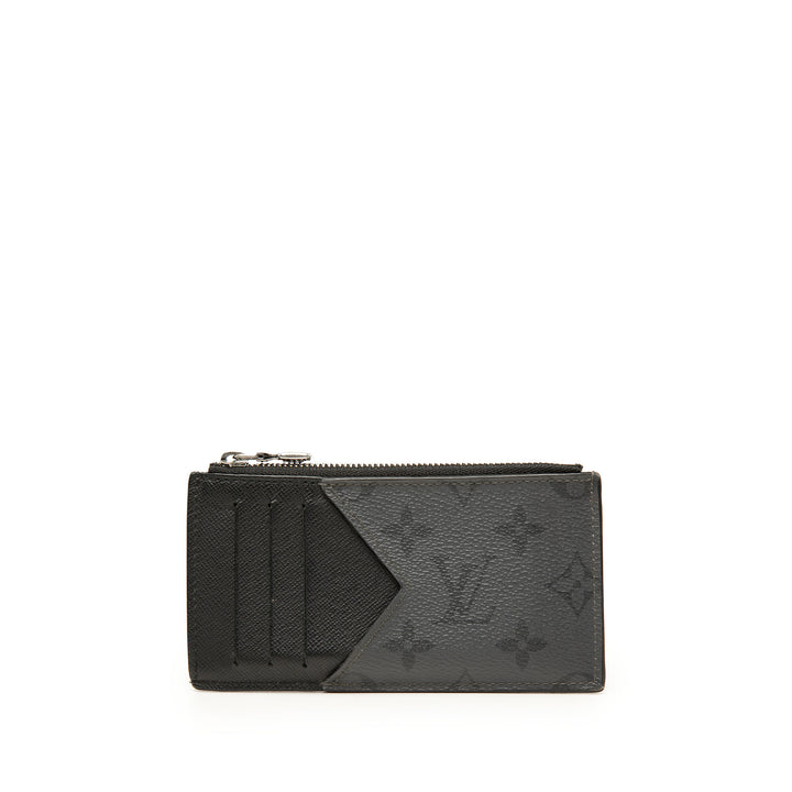 Reverse Taigarama Coin Porte-cartes Monogram Eclipse Noir