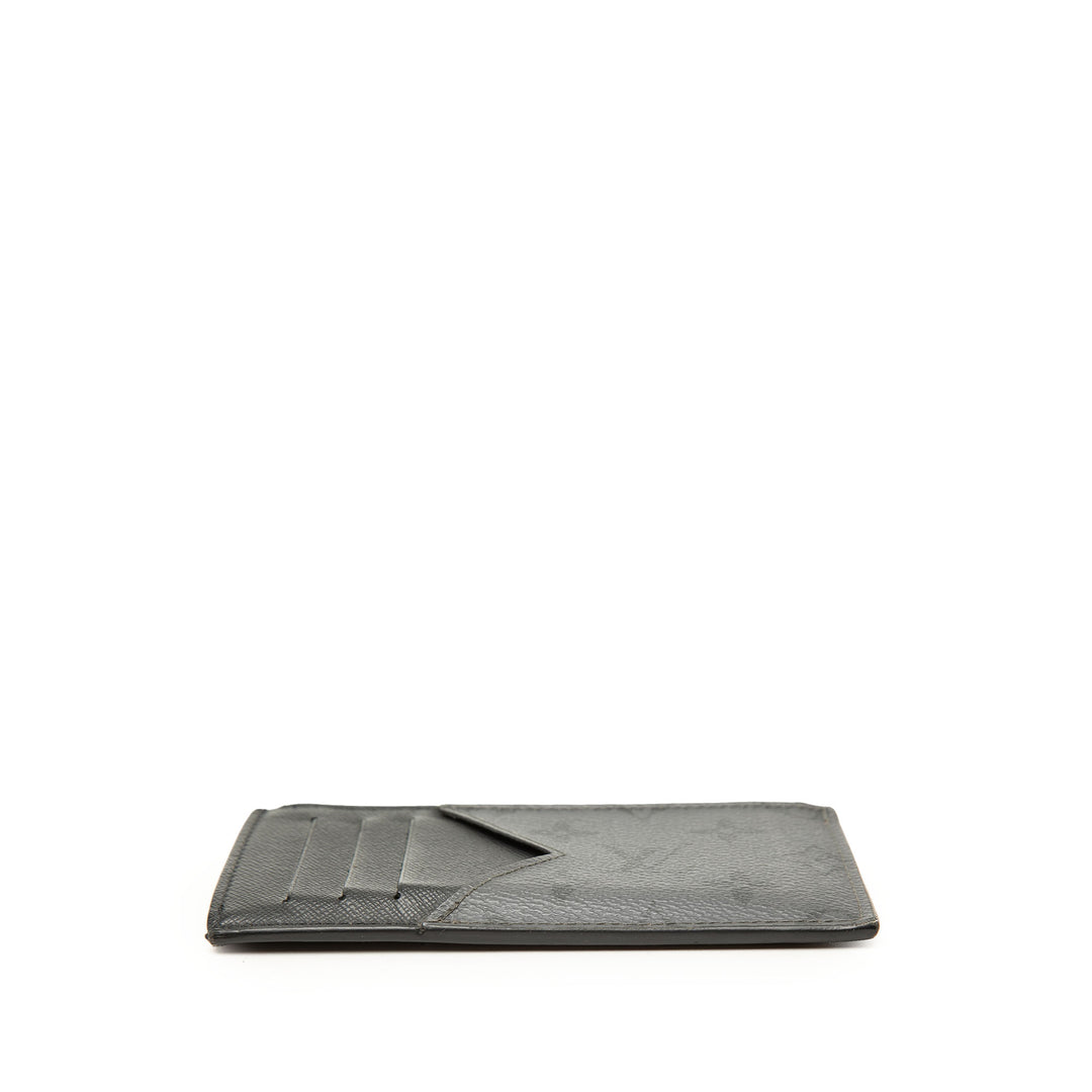 Reverse Taigarama Coin Porte-cartes Monogram Eclipse Noir