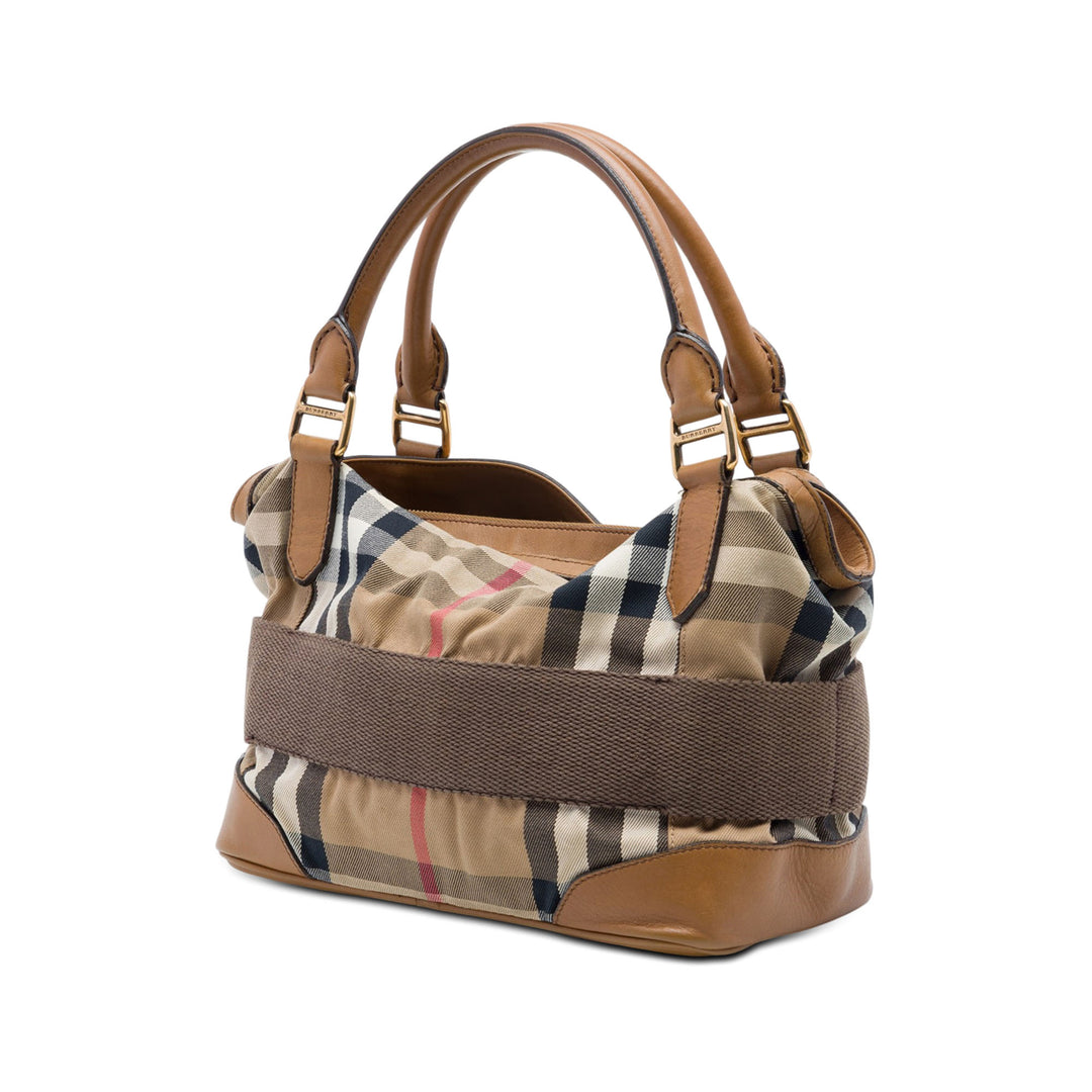 Burberry House Check Toile Brecon Sac