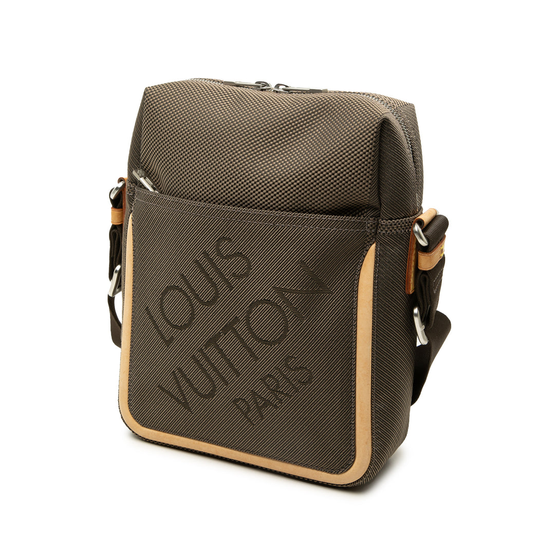 Louis Vuitton Damier Geant Citadin Marron – vue 2 – GABY PARIS