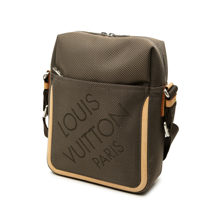 Louis Vuitton Damier Geant Citadin Marron – vue 2 – GABY PARIS