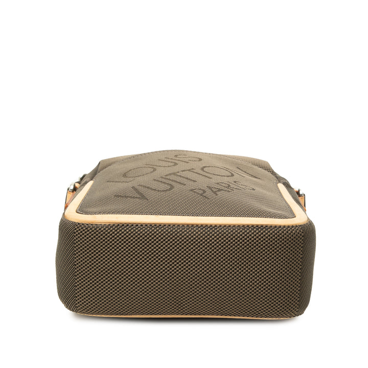 Louis Vuitton Damier Geant Citadin Marron – vue 3 – GABY PARIS