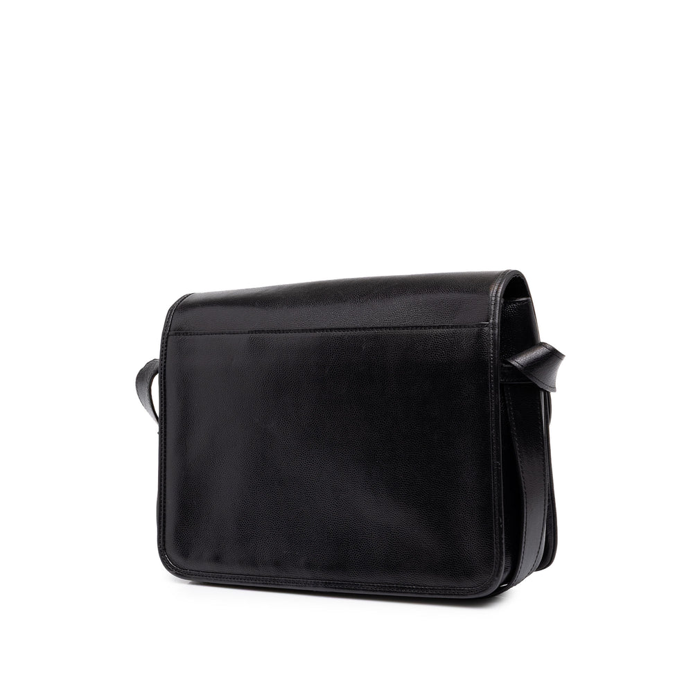 Saint Laurent Grained Sac Noir – vue 2 – GABY PARIS