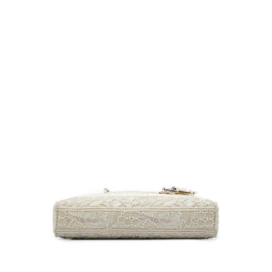 brodé Lace 3D Macrame Lady D Joy Moyen Beige