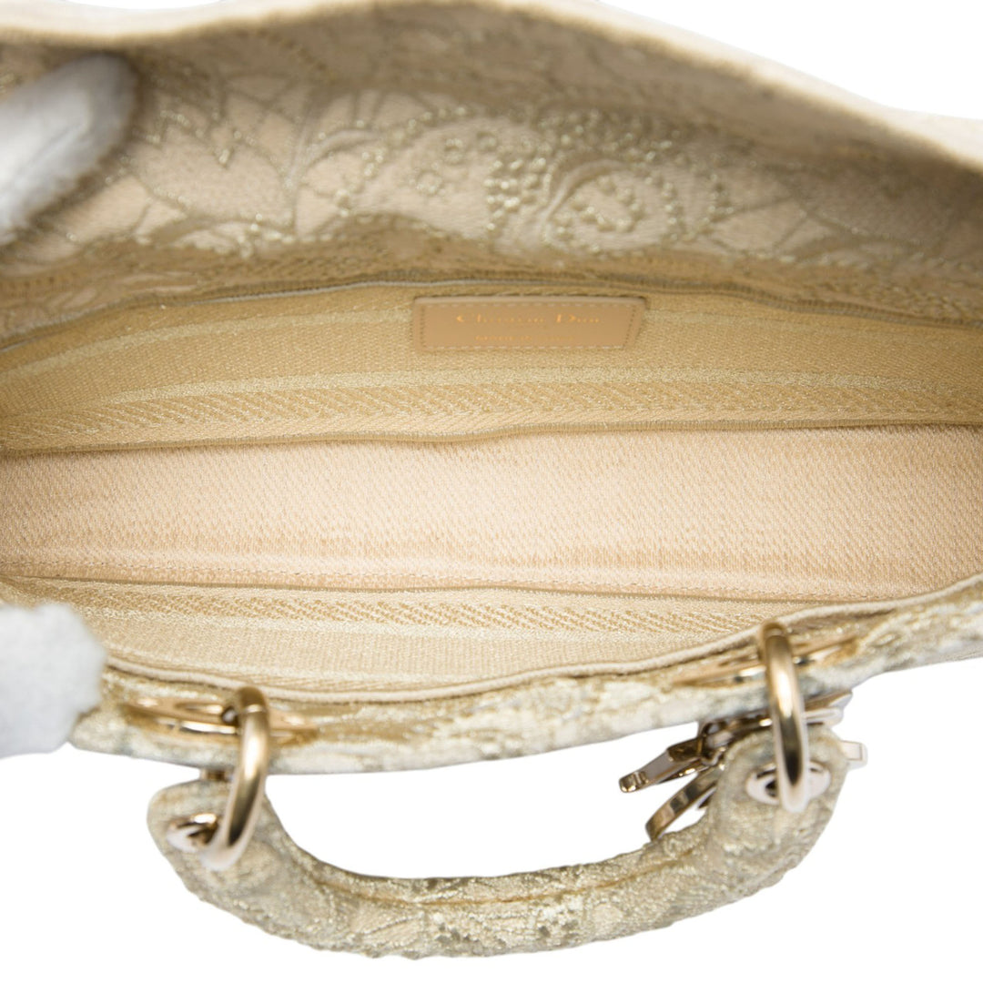 brodé Lace 3D Macrame Lady D Joy Moyen Beige