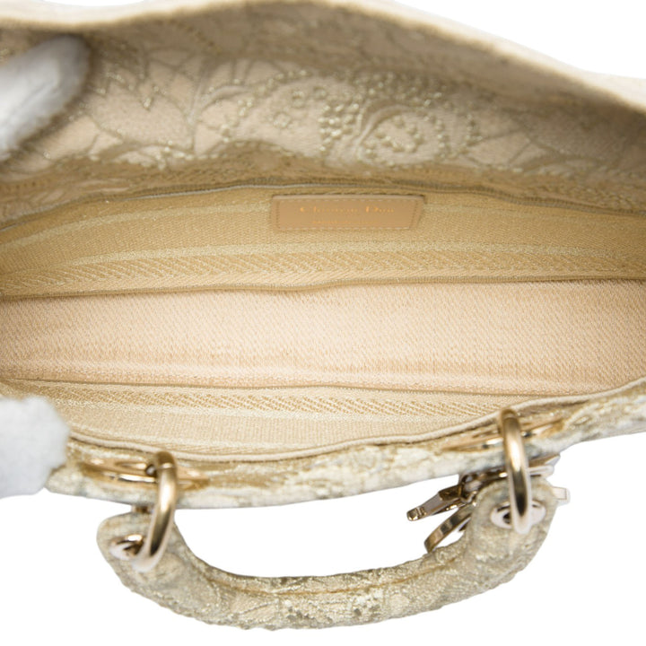 brodé Lace 3D Macrame Lady D Joy Moyen Beige