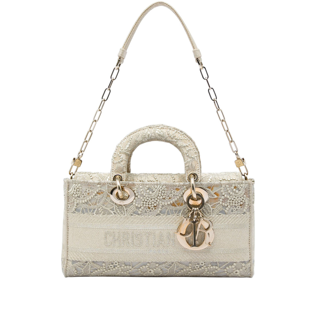 brodé Lace 3D Macrame Lady D Joy Moyen Beige