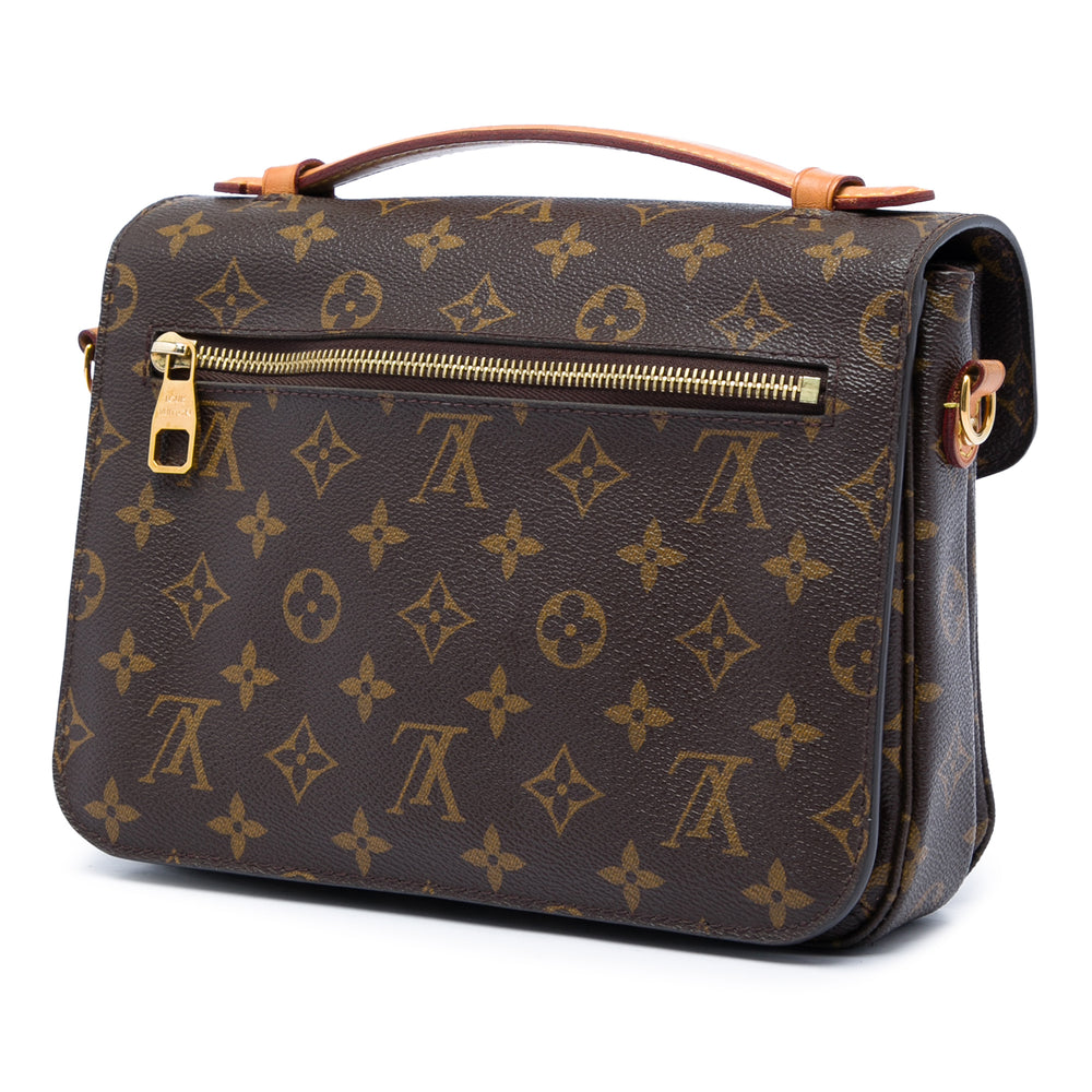 Louis Vuitton Pochette Métis Monogram Marron – vue 2 – GABY PARIS