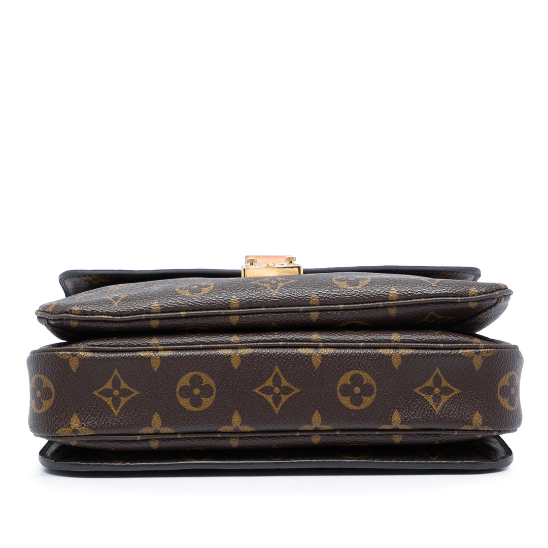 Louis Vuitton Pochette Métis Monogram Marron – vue 3 – GABY PARIS