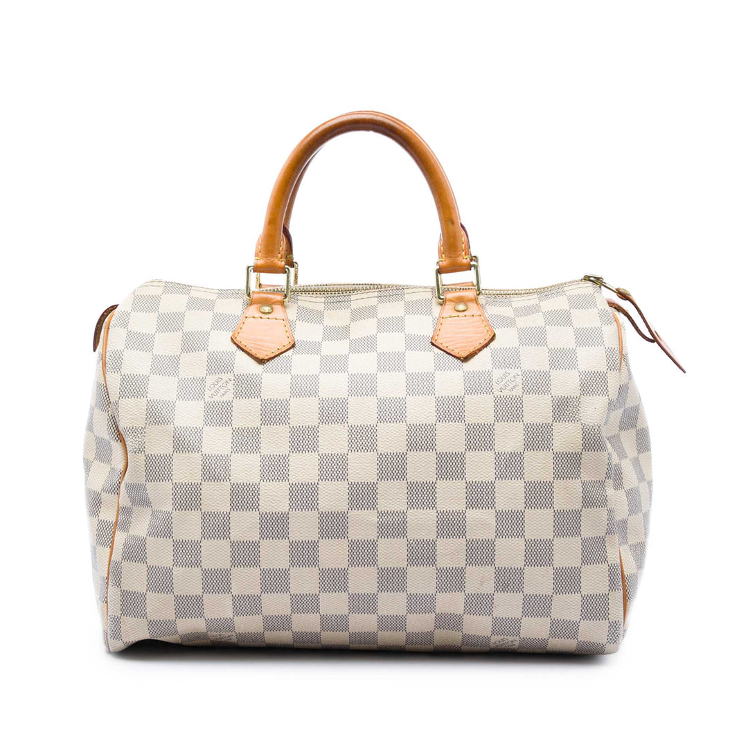 Louis Vuitton Speedy 30 Damier Azur Blanc – vue principale – GABY PARIS