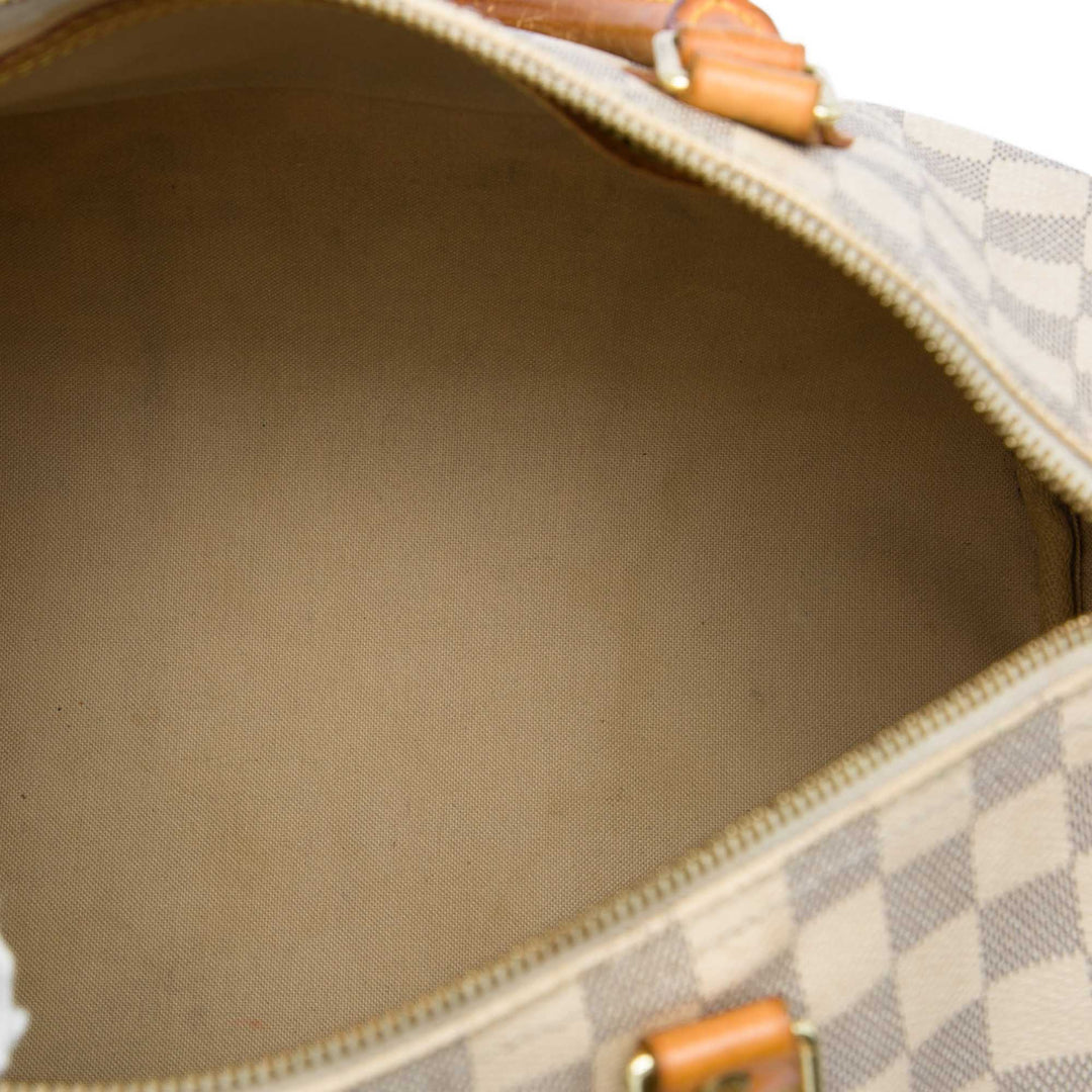 Louis Vuitton Speedy 30 Damier Azur Blanc – vue 4 – GABY PARIS