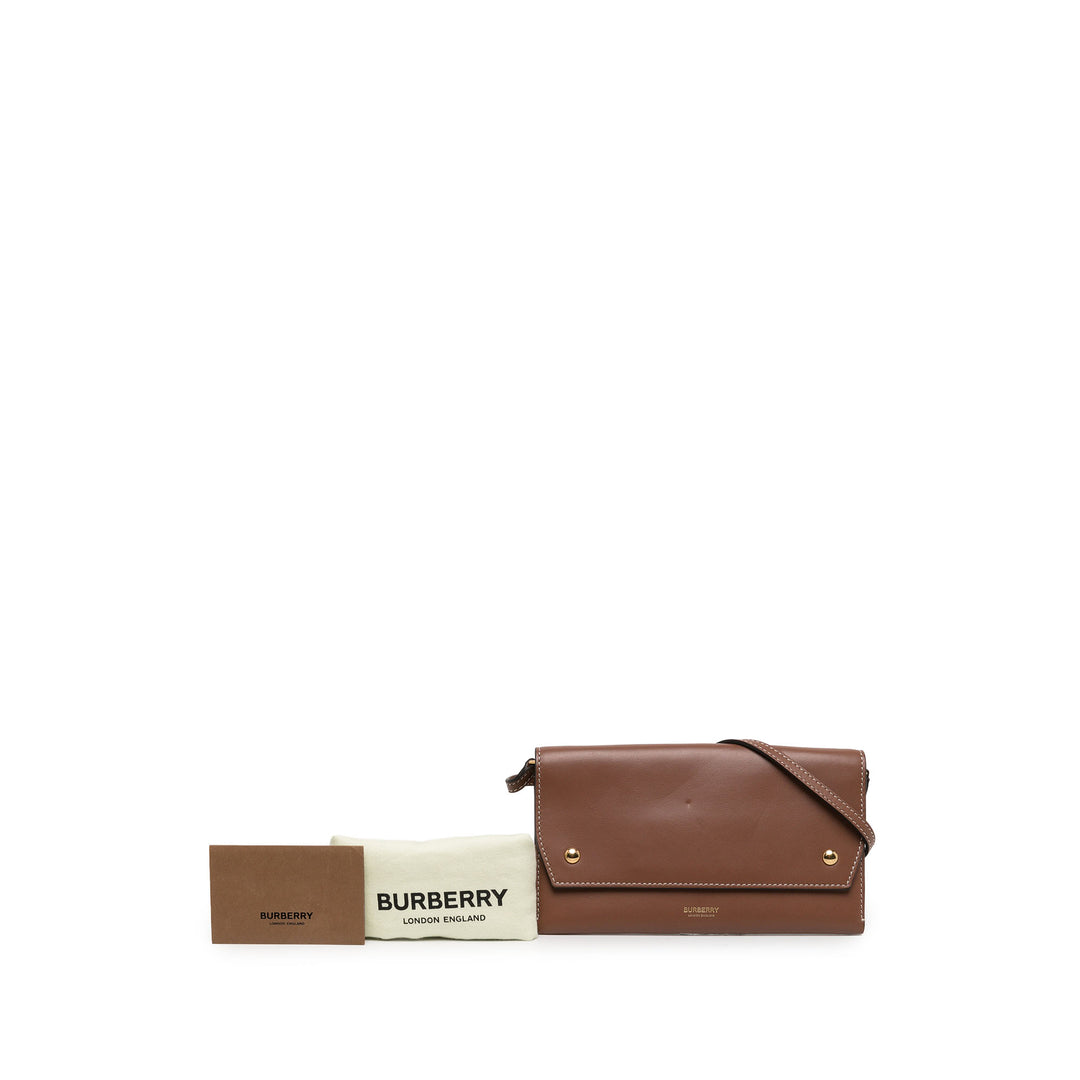Burberry Portefeuille Grace Marron – vue 6 – GABY PARIS