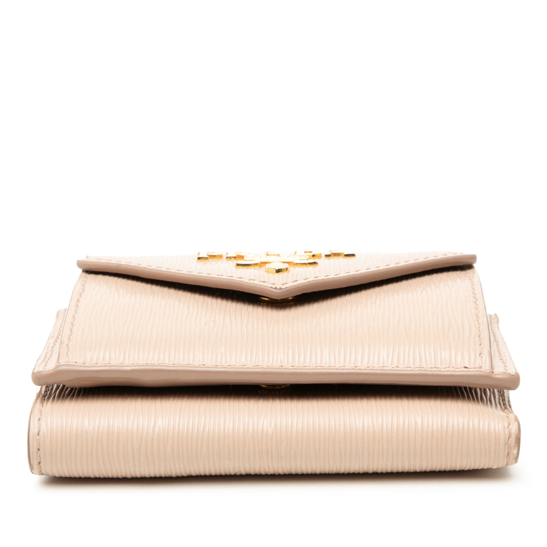 Prada Vitello Move Trifold Portefeuille