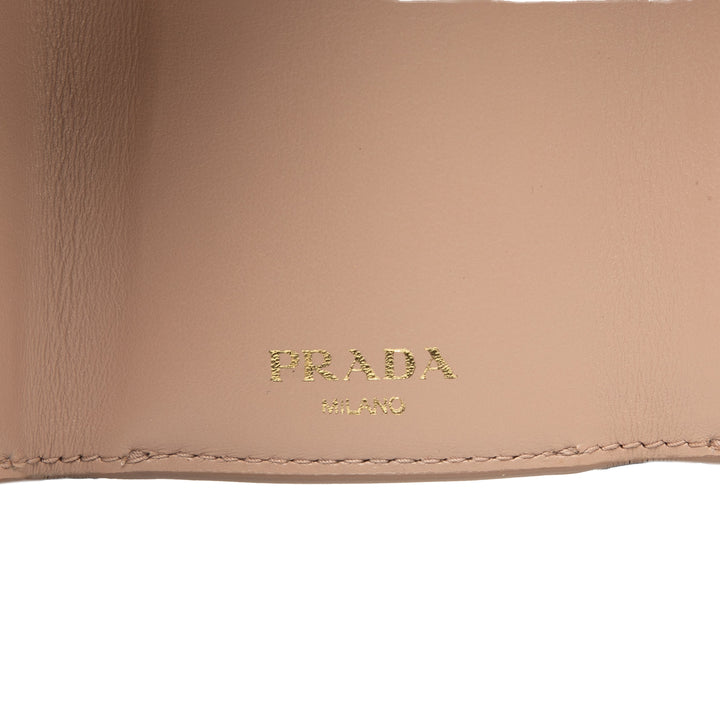 Prada Vitello Move Trifold Portefeuille