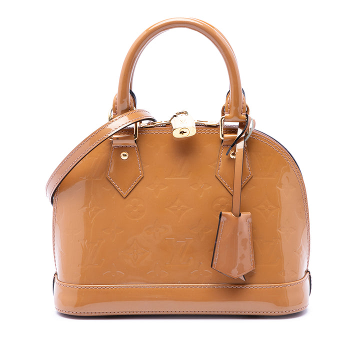 Louis Vuitton Alma BB Cuir verni Monogram