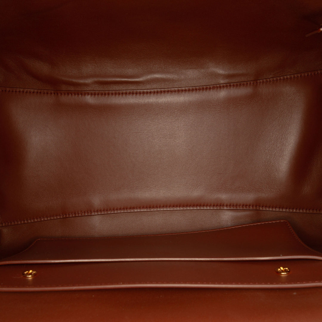 Loro Piana Toile Herringbone et Cuir Loom L32