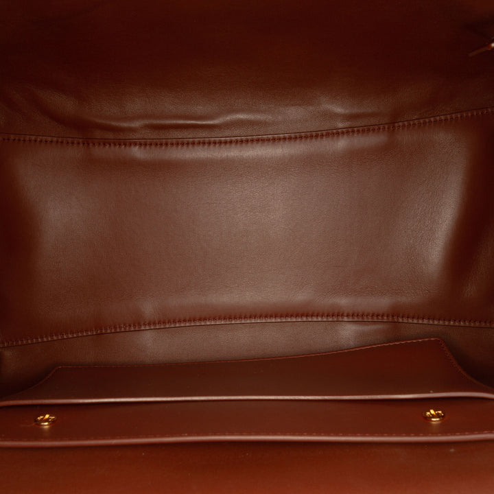 Loro Piana Toile Herringbone et Cuir Loom L32