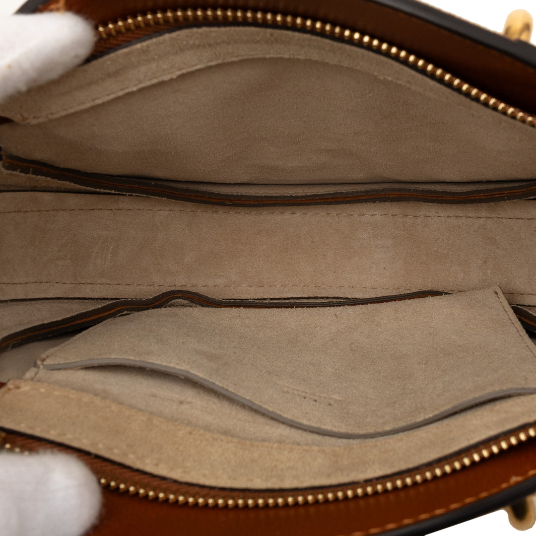 Chloé Small Daim et Raffia Pixie Sac