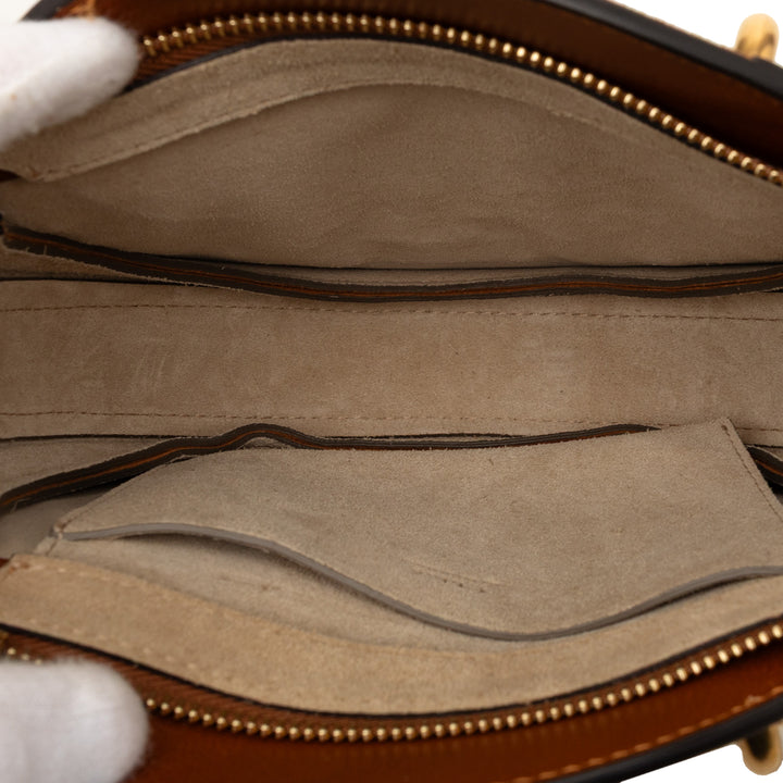 Chloé Small Daim et Raffia Pixie Sac