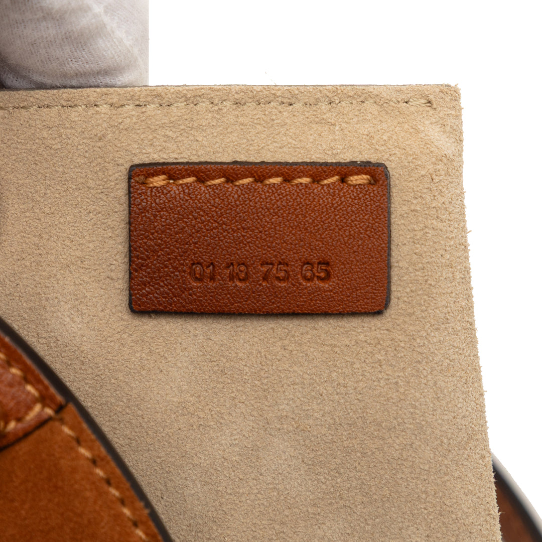 Chloé Small Daim et Raffia Pixie Sac