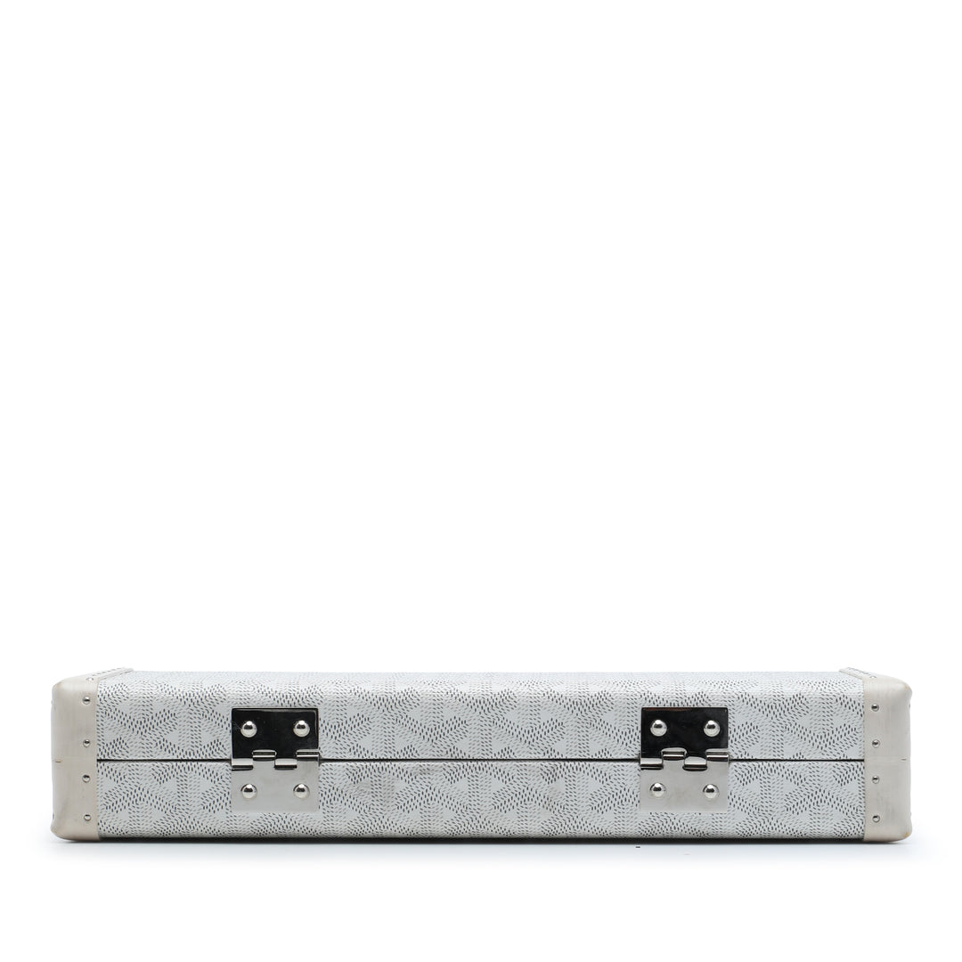 Saint Honore Trunk Sac Goyardine Blanc