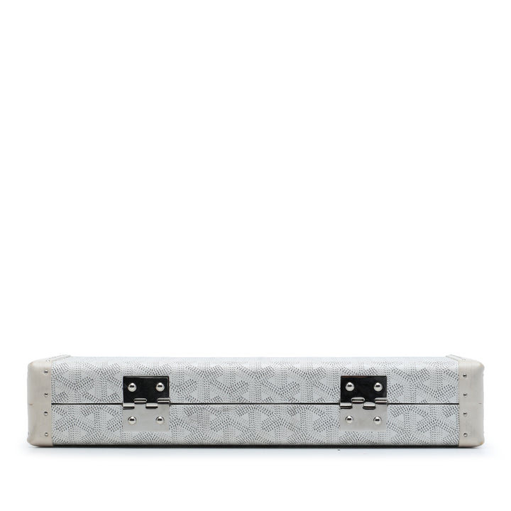 Saint Honore Trunk Sac Goyardine Blanc