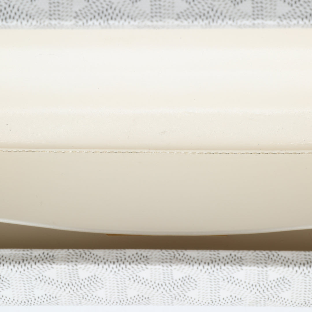 Saint Honore Trunk Sac Goyardine Blanc