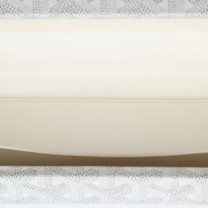 Saint Honore Trunk Sac Goyardine Blanc
