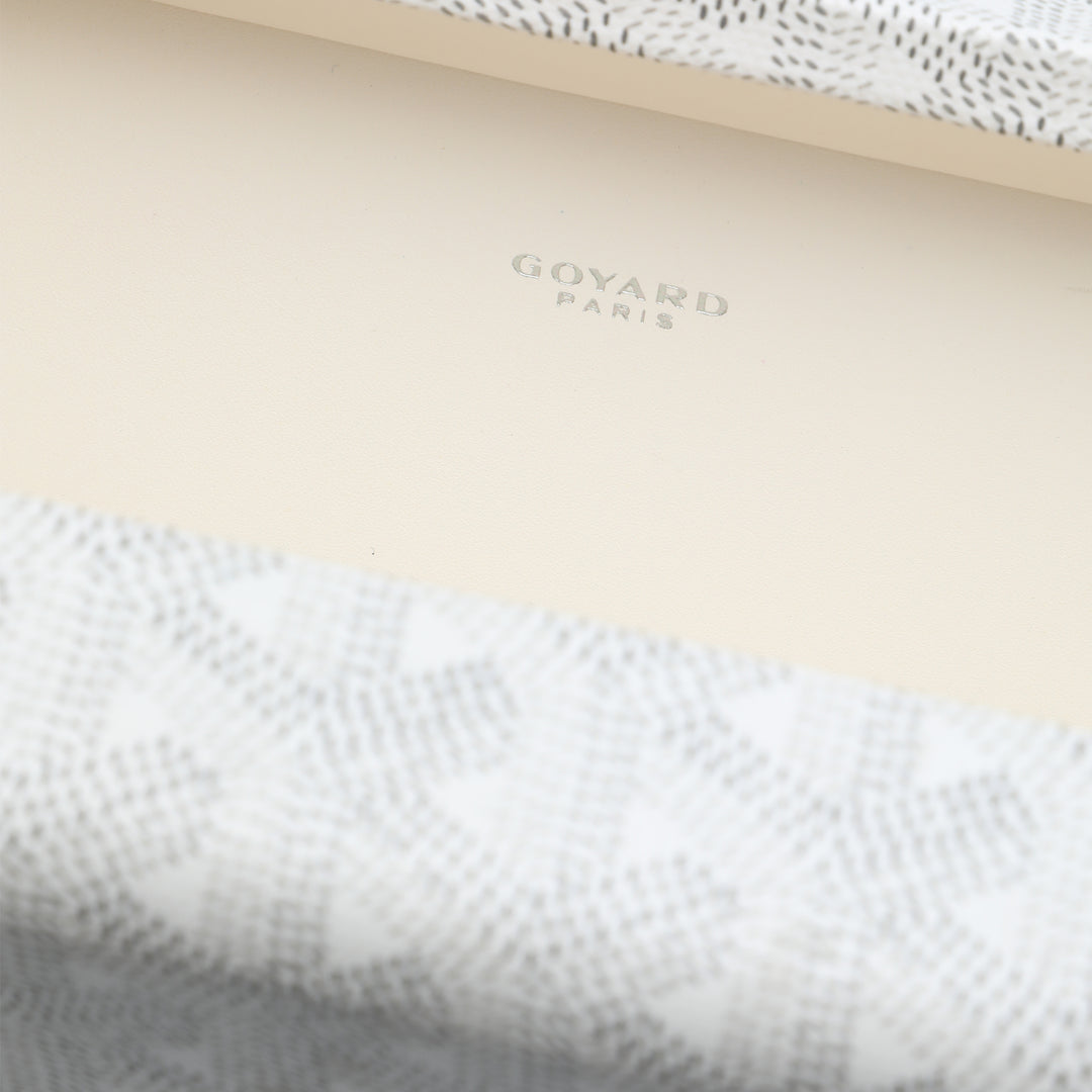 Saint Honore Trunk Sac Goyardine Blanc