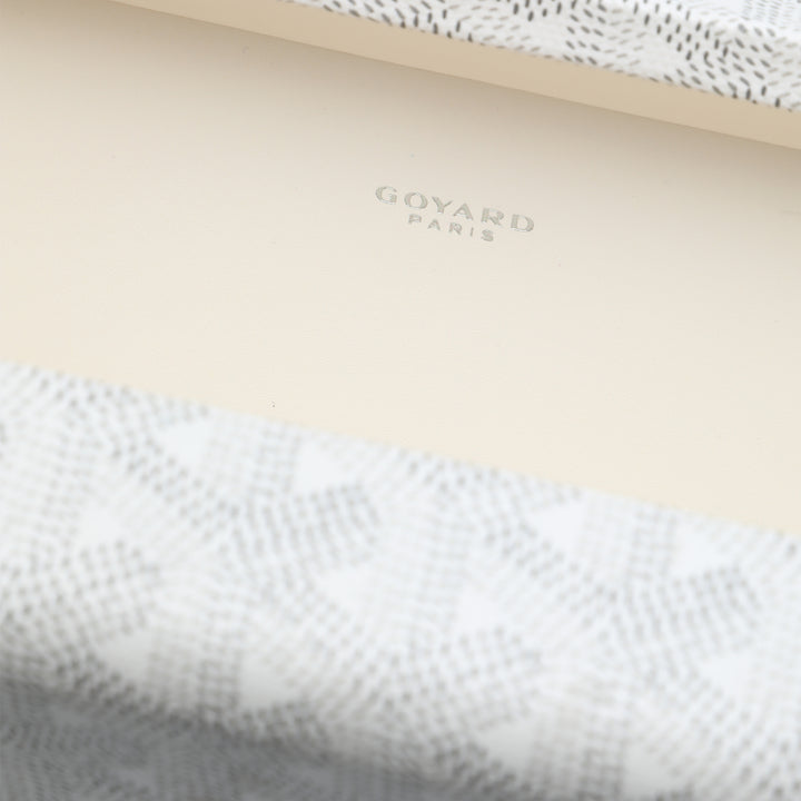 Saint Honore Trunk Sac Goyardine Blanc