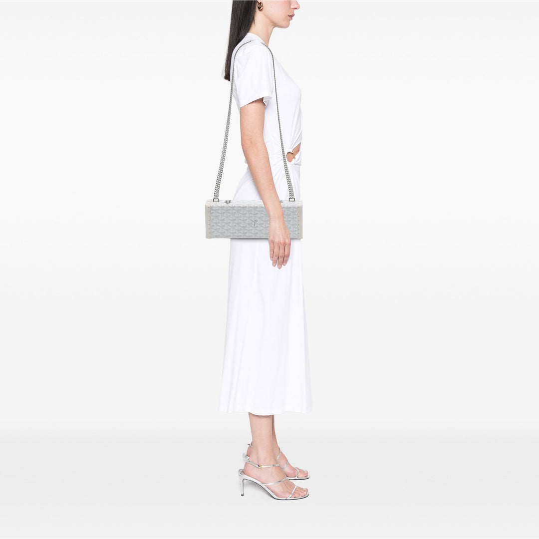 Saint Honore Trunk Sac Goyardine Blanc