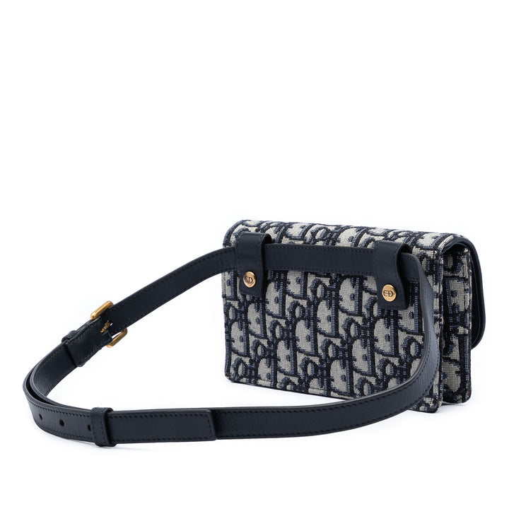 Dior Oblique Toile Saddle Sac ceinture