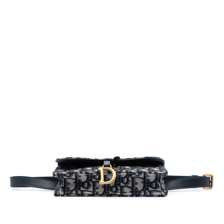 Dior Oblique Toile Saddle Sac ceinture