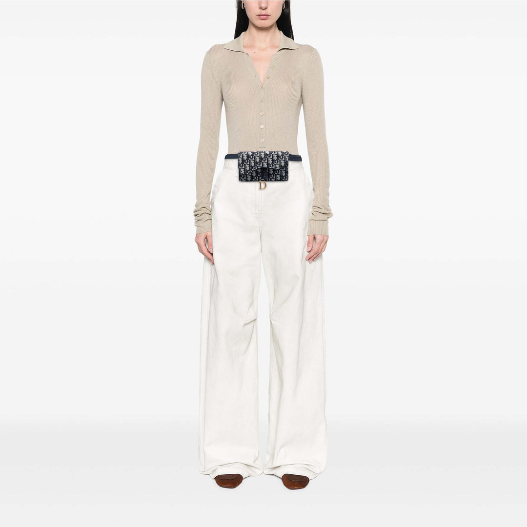 Dior Oblique Toile Saddle Sac ceinture