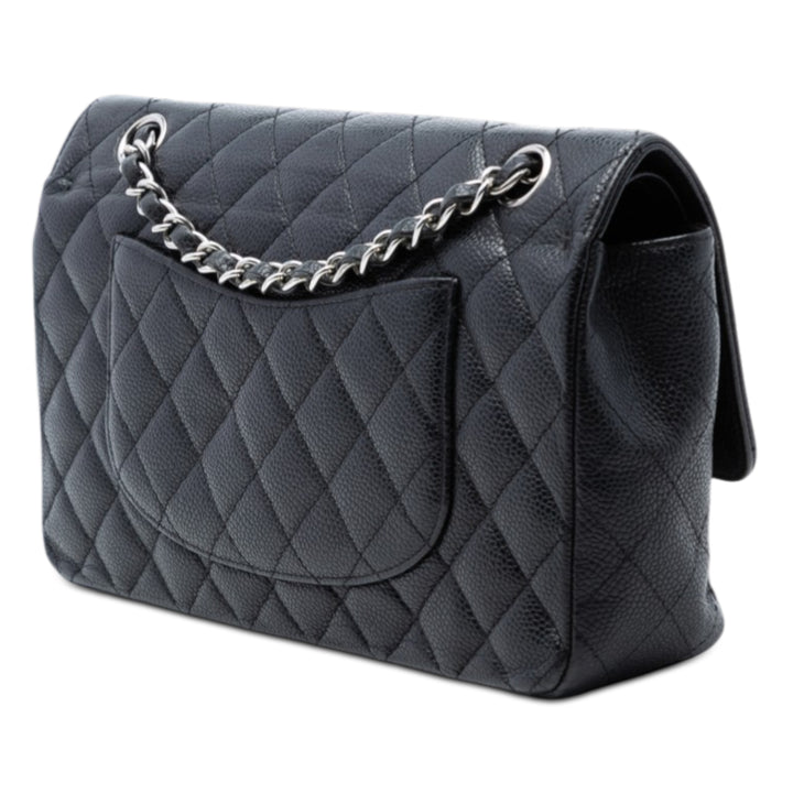 Chanel Medium Classic Caviar Double rabat