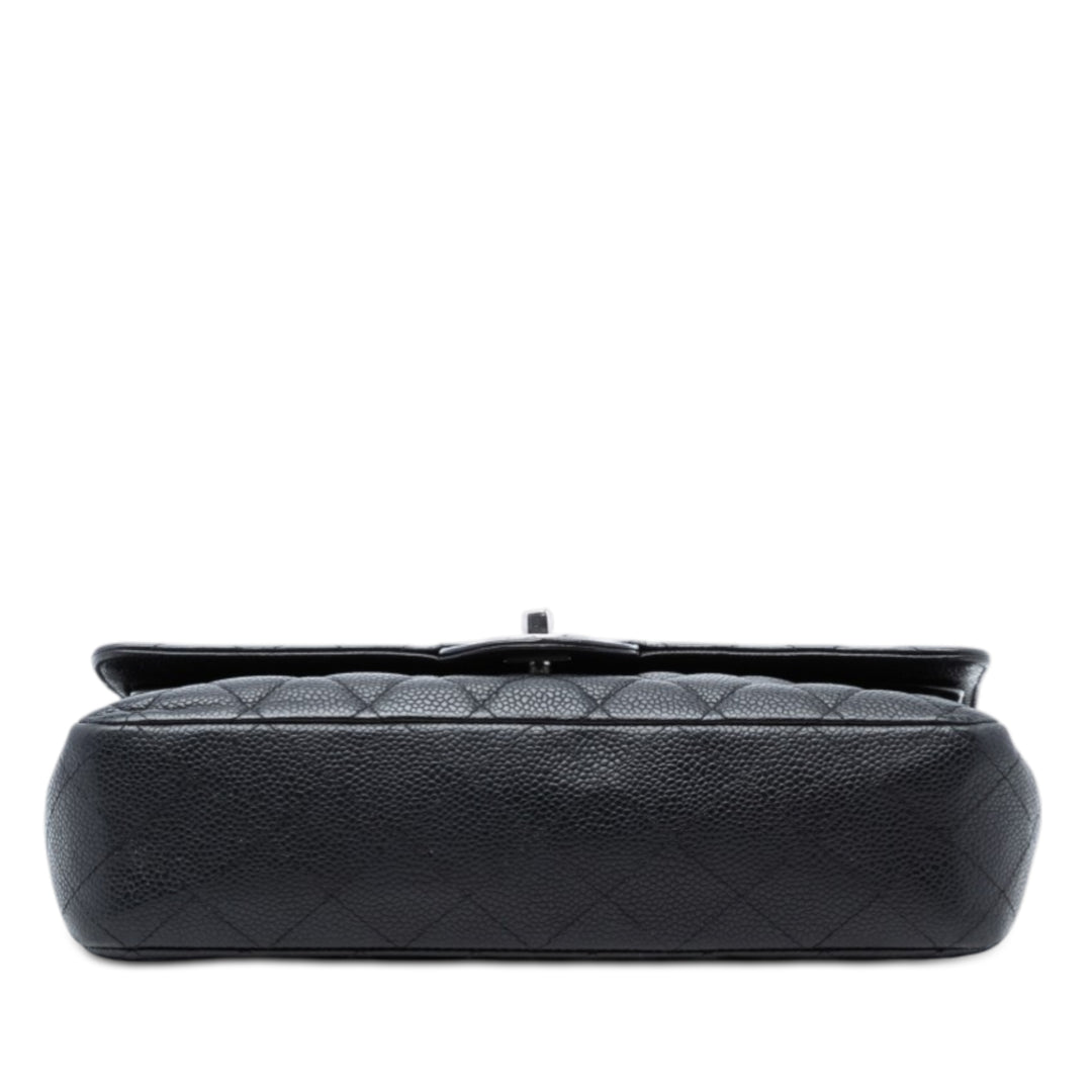 Chanel Medium Classic Caviar Double rabat