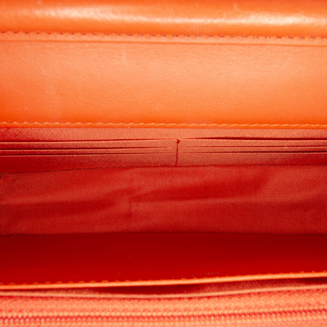 Chanel Matelassé Caviar Boy Wallet on Chain