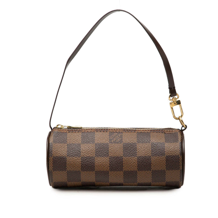 Papillon Pochette Damier Ébène Marron