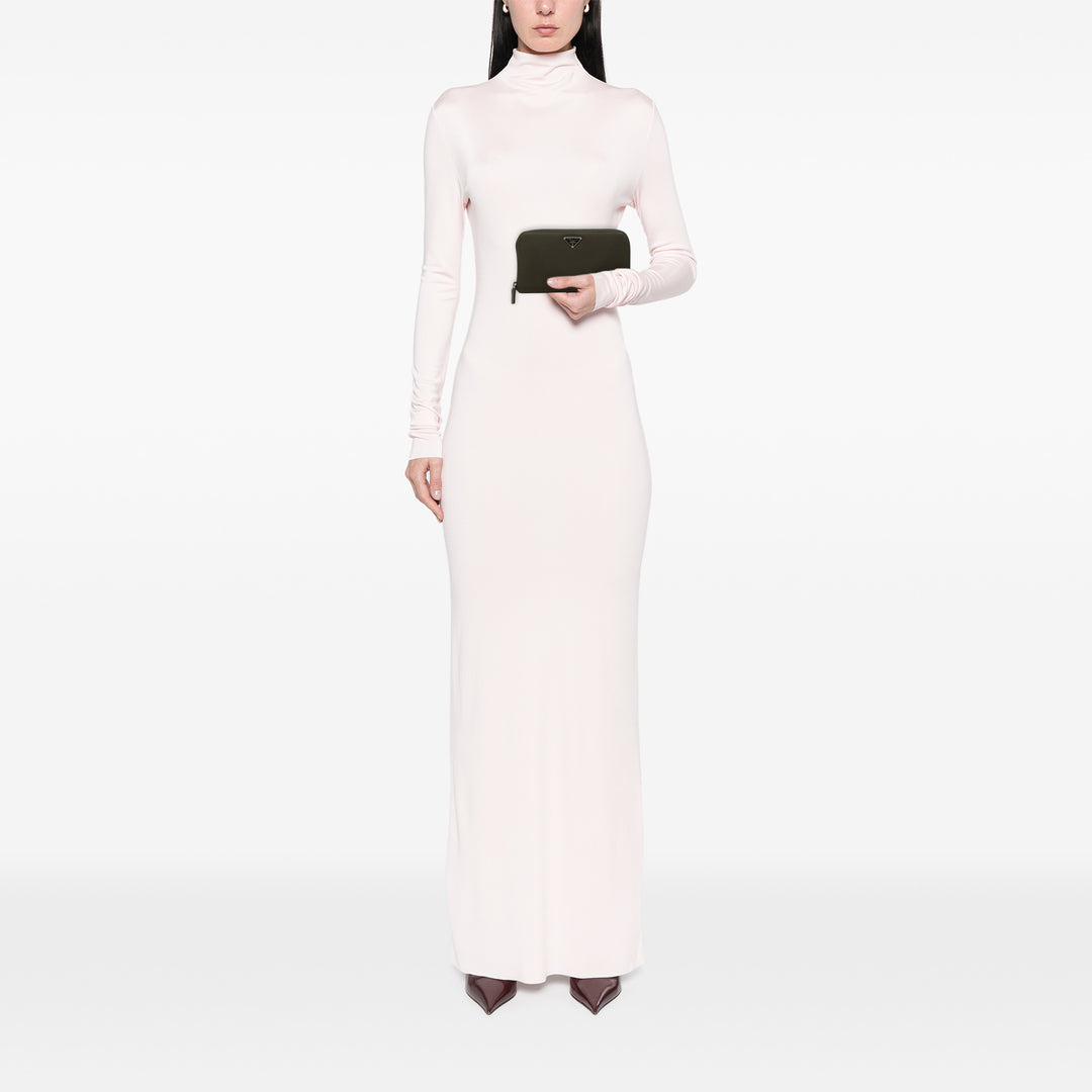 Prada Tessuto Zip Around Portefeuille