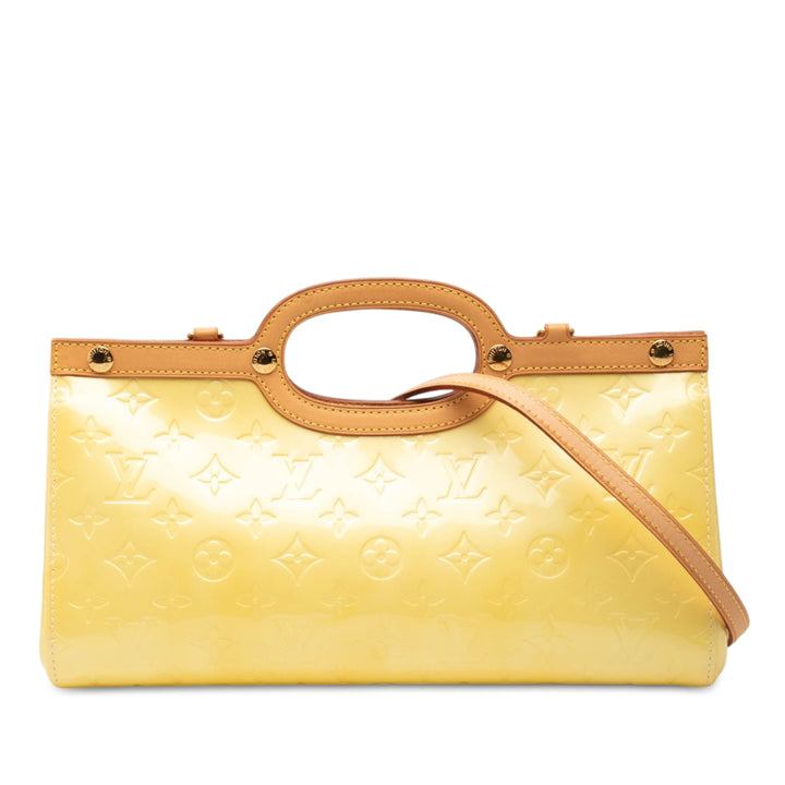 Roxbury Drive Cuir verni Monogram Jaune