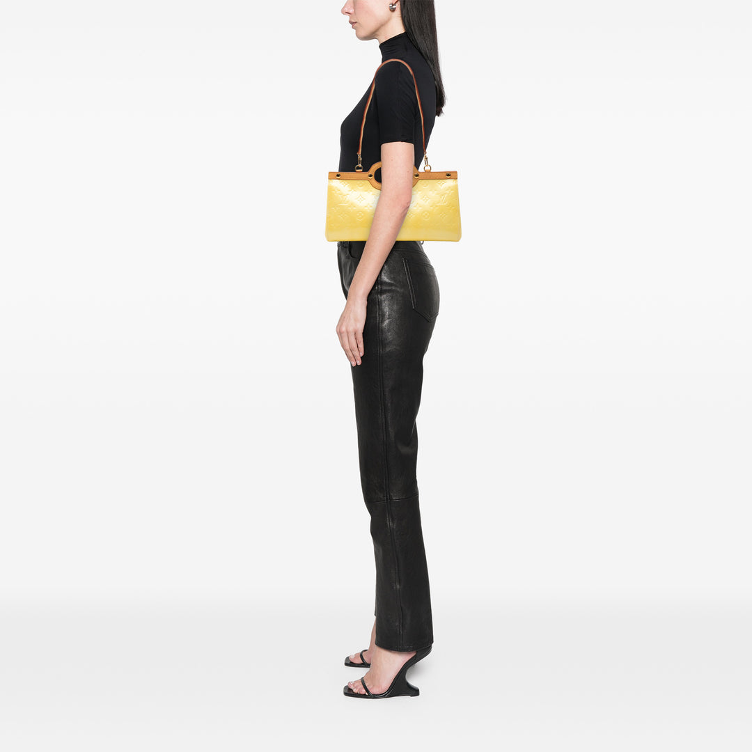 Roxbury Drive Cuir verni Monogram Jaune