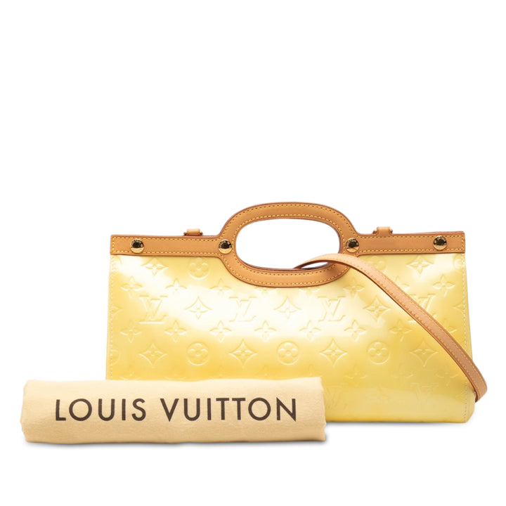 Roxbury Drive Cuir verni Monogram Jaune