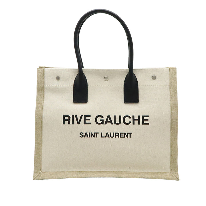 Saint Laurent Rive Gauche Cabas Petit Toile