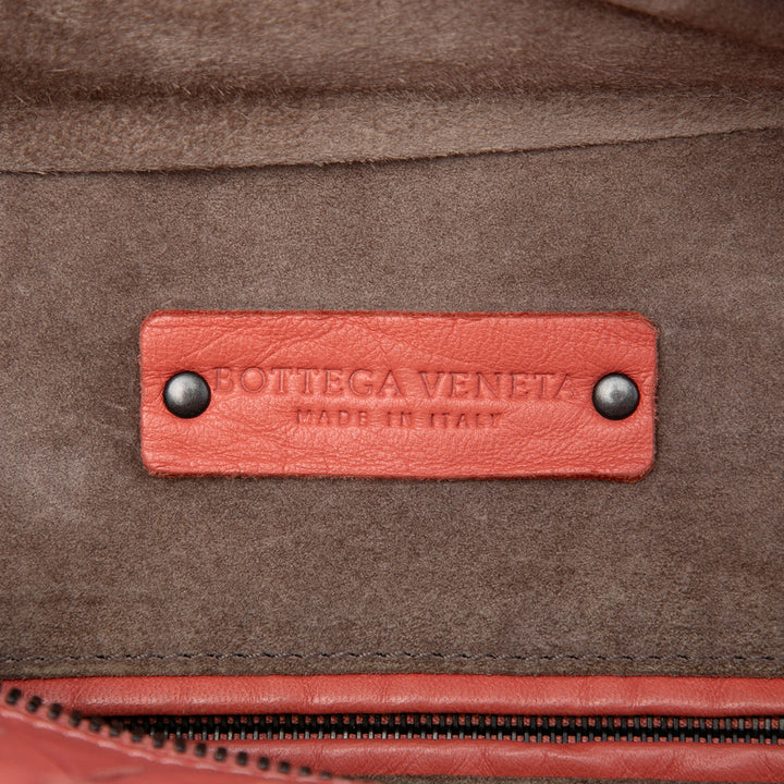 Bottega Veneta Cabas Intrecciato Brick nappa Rose – vue 5 – GABY PARIS